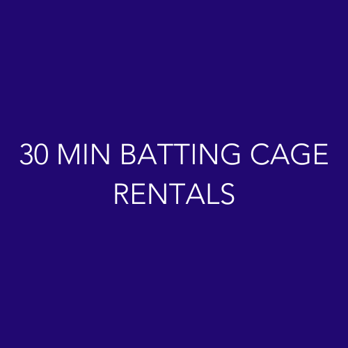 Batting Cage 30 min Rental with Pitching Machine